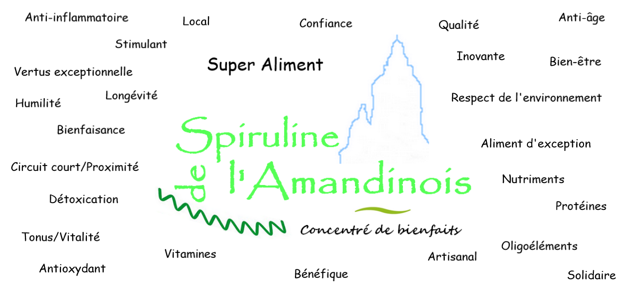 What are the benefits of spirulina La Spiruline de l Amandinois
